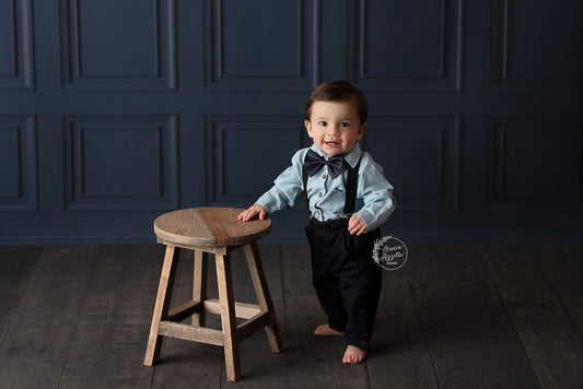 Indigo Wainscoting - Special Fabric Pricing