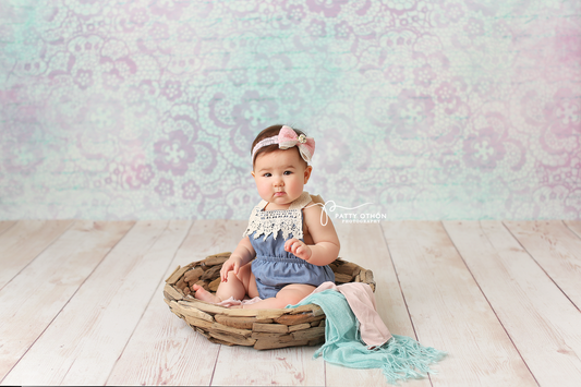 Ellie May MIS-PRINT 72x60 POLY (Tiny Defect Near Edge)
