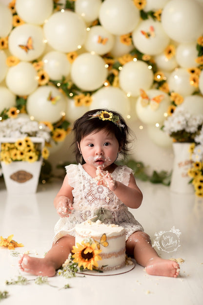 Sunflower Balloons - Mis-Print Special Pricing (Perfect Condition)