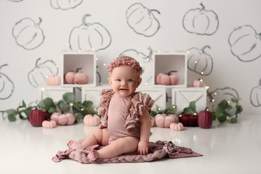 Vintage Pumpkins - Mis-Print - Perfect Printer Sample