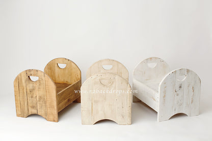 Vintage Wooden Crib - For Newborns and Sitters